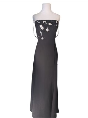 black and white bridesmaid dresses david's bridal David's Bridal | Dresses | Davids Bridal Black Bridesmaid Dress With  Pockets